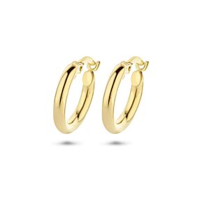 9k oorringen ronde buis 15 mm