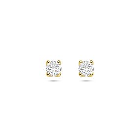 boucles d'oreille clous diamant de culture 1.0ct (2x 0.50ct) h si 5,5 mm
