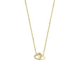 collier hartje zirkonia 40 - 42 - 44 cm