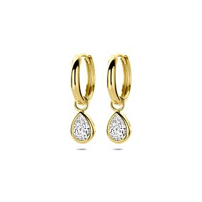 earrings zirconia 21 mm