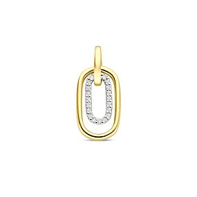 hanger diamant 0.08ct h si 20 mm