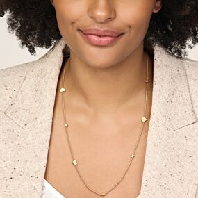 collier hartjes 76 - 78 - 80 cm