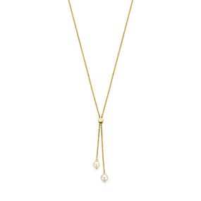 y-collier parels 41 + 2 + 2 cm