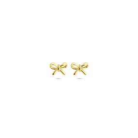 bow tie ear studs 4.5 mm