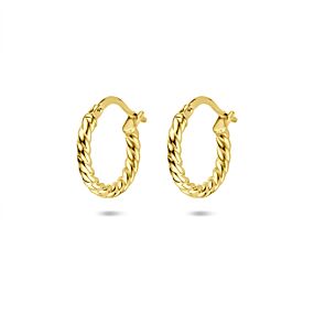 oorringen gedraaide buis 2 mm