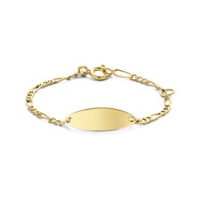 9k graveerarmband plaat 6,0 mm