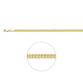 collier gourmette massif 3,7 mm