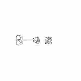 oorknoppen lab grown diamant 0.50ct (2x 0.25ct) h si 4 mm