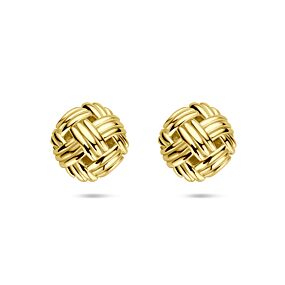 boucles d'oreille clous noeud 12 mm