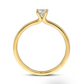 ring diamant 0.25ct h si
