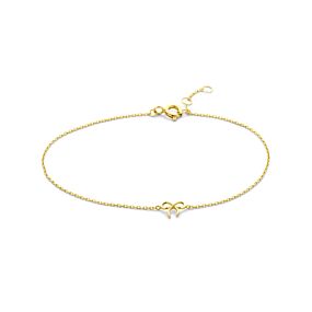 armband strik 16,5 - 17,5 - 18,5 cm